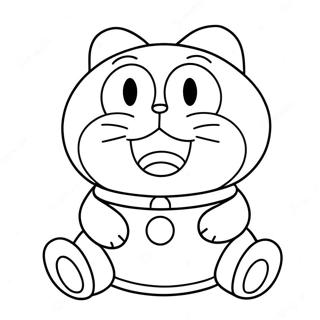 Doraemon Coloring Page 22911-18407