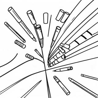 Bright Markers Coloring Page 22922-18418