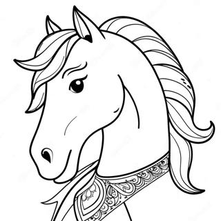 Horse Head Coloring Page 22961-18452