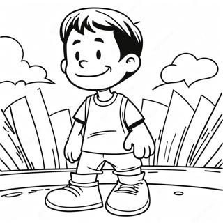 Big Nate Coloring Page 22981-18462