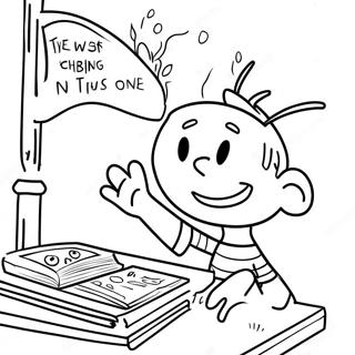 Big Nate Coloring Page 22981-18463