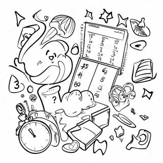 5th Grade Math Workpages Coloring Pages