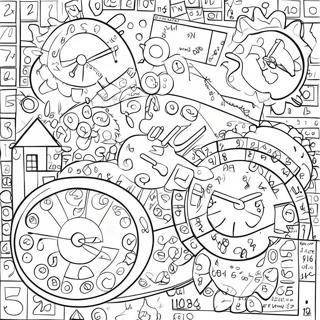 5th Grade Math Workpages Coloring Page 23001-18480