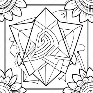 Fun 5th Grade Geometry Coloring Page 23002-18485