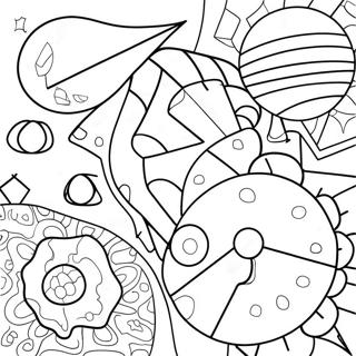 Fun 5th Grade Geometry Coloring Page 23002-18486