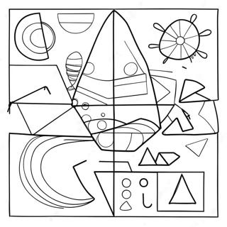 Fun 5th Grade Geometry Coloring Page 23002-18488