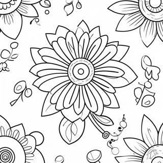 Sorry For Your Loss Floral Coloring Page 23011-18483