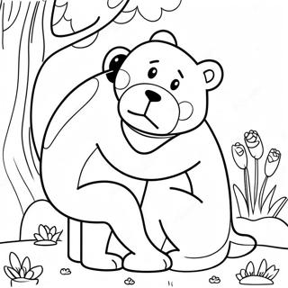 Comforting Animals Coloring Page 23012-18493