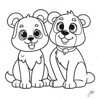 Pomni And Jax Coloring Page 23021-18492