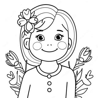 Best Aunt Ever Coloring Pages