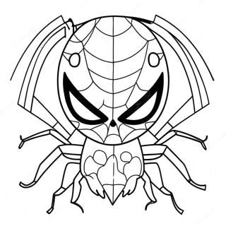 Spider Punk Coloring Page 23051-18515