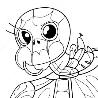 Spider Punk Coloring Page 23051-18516