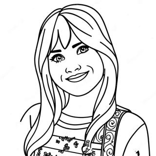 Hannah Montana Coloring Page 23091-18551