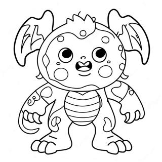 Super Monster Coloring Page 23111-18566