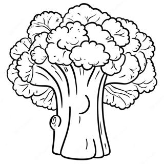 Broccoli Coloring Page 23131-18579