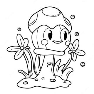 Piranha Plant Coloring Pages