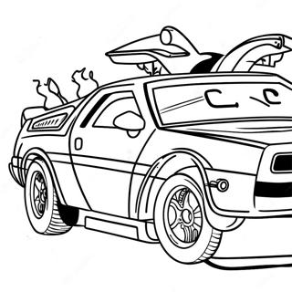 Back To The Future Coloring Page 23181-18622