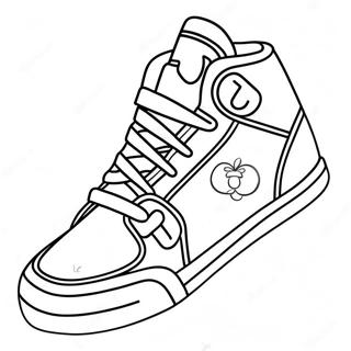 Sneaker Coloring Page 231-186