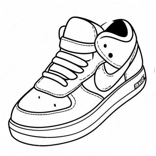 Sneaker Coloring Page 231-188