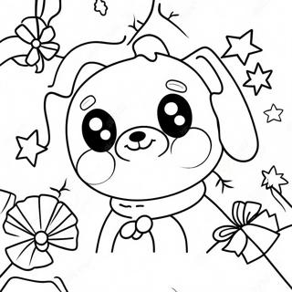 Happy Holidays Coloring Page 2321-1895