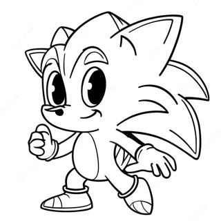 Silver The Hedgehog Coloring Page 23221-18655