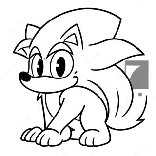 Silver The Hedgehog Coloring Page 23221-18656