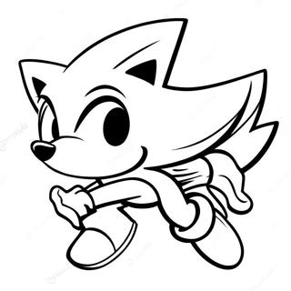 Dynamic Silver The Hedgehog Coloring Page 23222-18657