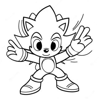 Dynamic Silver The Hedgehog Coloring Page 23222-18658