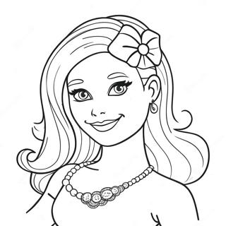 Bibble Barbie Coloring Pages