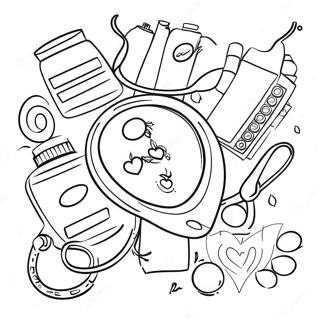 Healthcare Posters Coloring Page 23291-18709