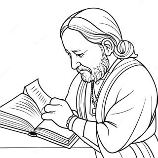 Prayer Coloring Page 2331-1907