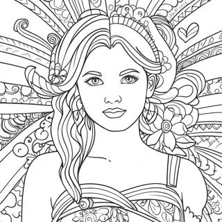 Self Esteem Positive Affirmation Coloring Page 23321-18734