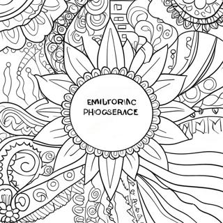 Empowering Positive Affirmation Coloring Page 23322-18737