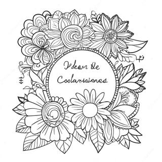 Empowering Positive Affirmation Coloring Page 23322-18740