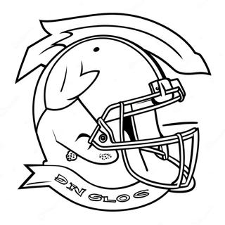 Broncos Coloring Pages