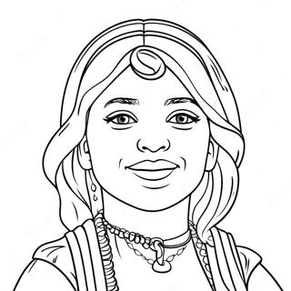 Aj Brown Coloring Page 23361-18767