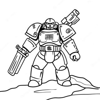 Warhammer 40k Coloring Page 23381-18780