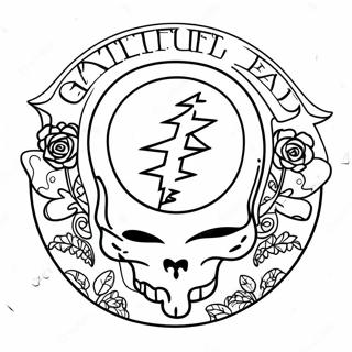 Grateful Dead Coloring Pages