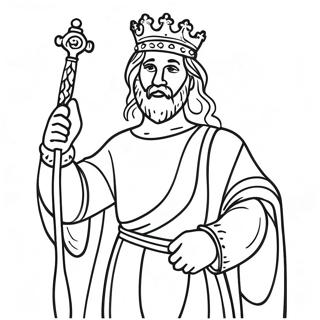 King David Coloring Pages