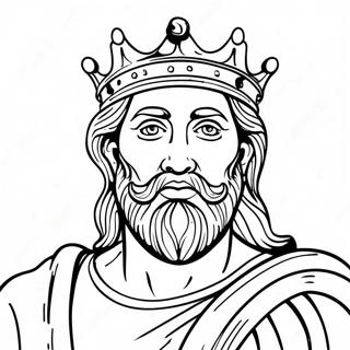 King David Coloring Page 23411-18803