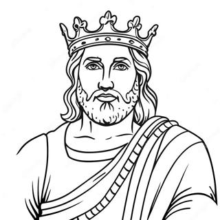 King David Coloring Page 23411-18804