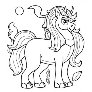 Mythical Creatures Coloring Page 2341-1915