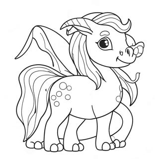 Mythical Creatures Coloring Page 2341-1916