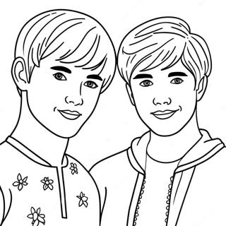 Sam And Colby Coloring Page 23421-18814