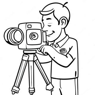 Camera Man Skibidi Coloring Page 23451-18844