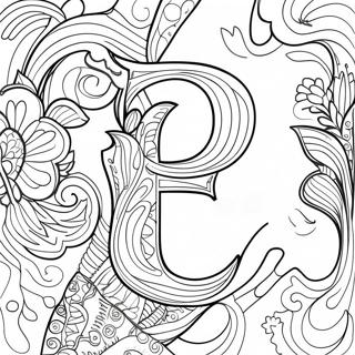 Letter F Coloring Page 23461-18850