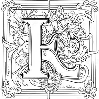 Letter F Coloring Page 23461-18852