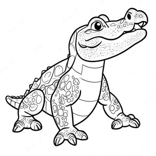 Crocodile Coloring Page 23491-18869