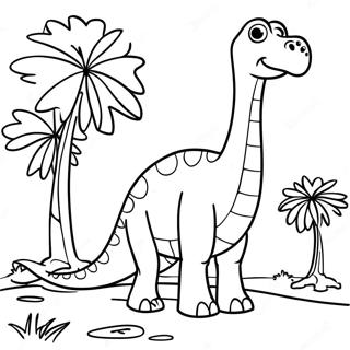 Brontosaurus Coloring Page 23511-18883