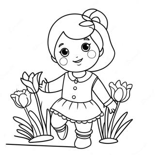 Little Charmers Lavender Coloring Page 23531-18902